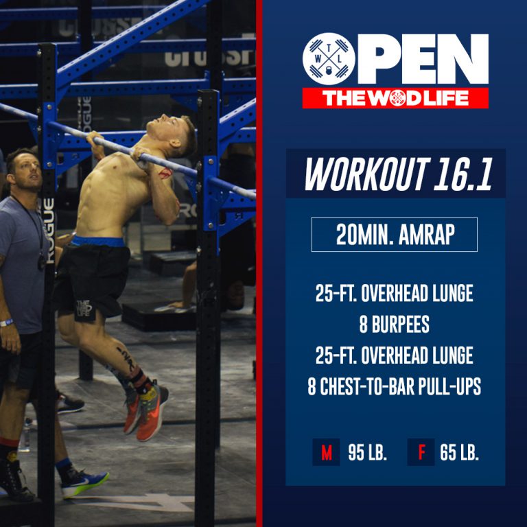 2016 CROSSFIT OPEN WORKOUT 16.1 The WOD Life