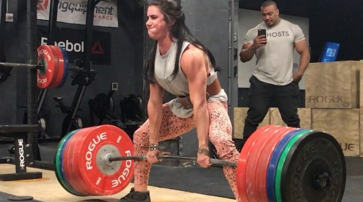 Stephanie Cohen 525lb Sumo Deadlift, Instagram