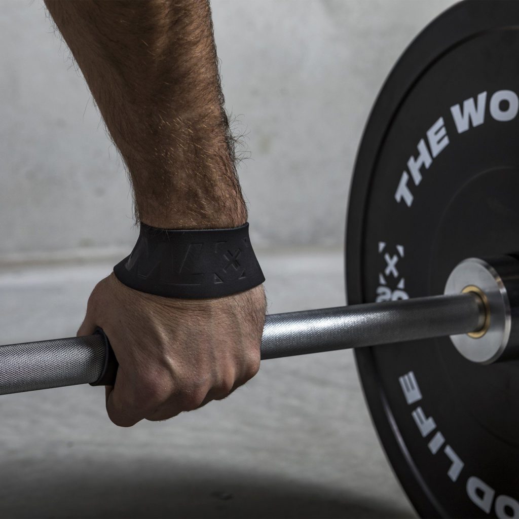 The WOD Life leather weightlifting straps