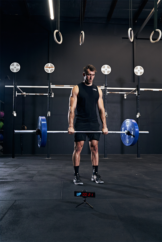 male athlete practicing deadlift tips